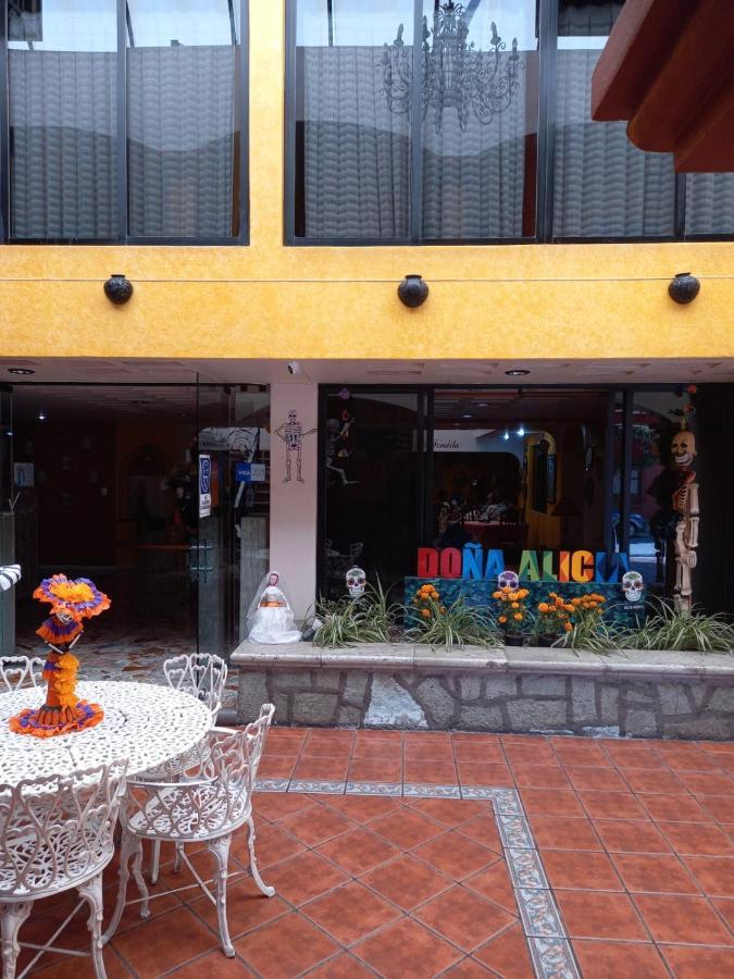 Hotel Dona Alicia Oaxaca Bagian luar foto
