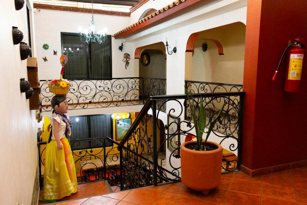 Hotel Dona Alicia Oaxaca Bagian luar foto